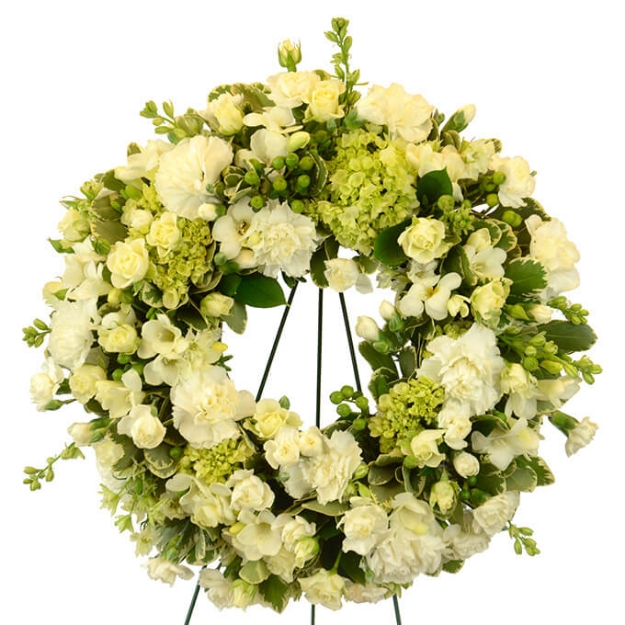 Picture of Peaceful Wishes Wreath