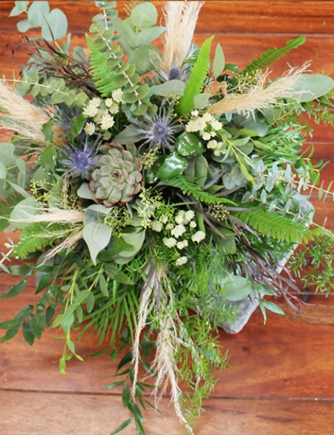 All greenery bouquet $195.00 