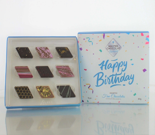 Picture of Happy Birthday Chocolates- now 33% BIGGER size