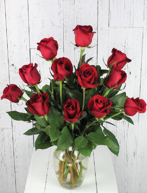Picture of 12 Long Stem Premium Roses- Admin Day Special  $49.99/$39.99