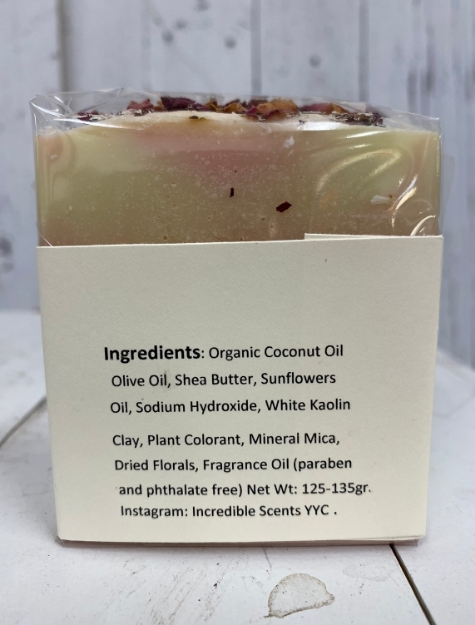 Picture of Incredible Scents Rose Soap