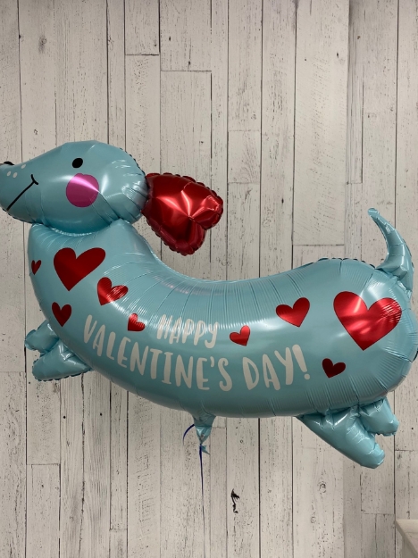 Picture of Large Valentine's Dog Balloon 