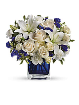 Show details for Sapphire Skies Arrangement   Picture of Sapphire Skies Arrangement