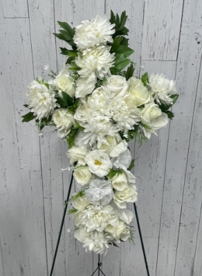 Show details for Gentle Tribute Silk Cross  Picture of Gentle Tribute Silk Cross