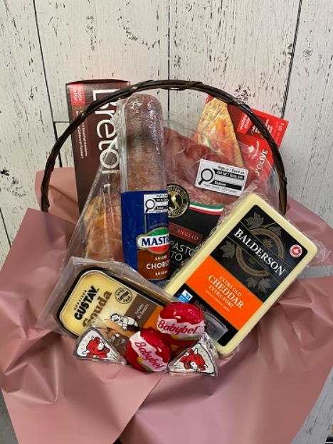 Picture of Charcuterie and Cheese Basket